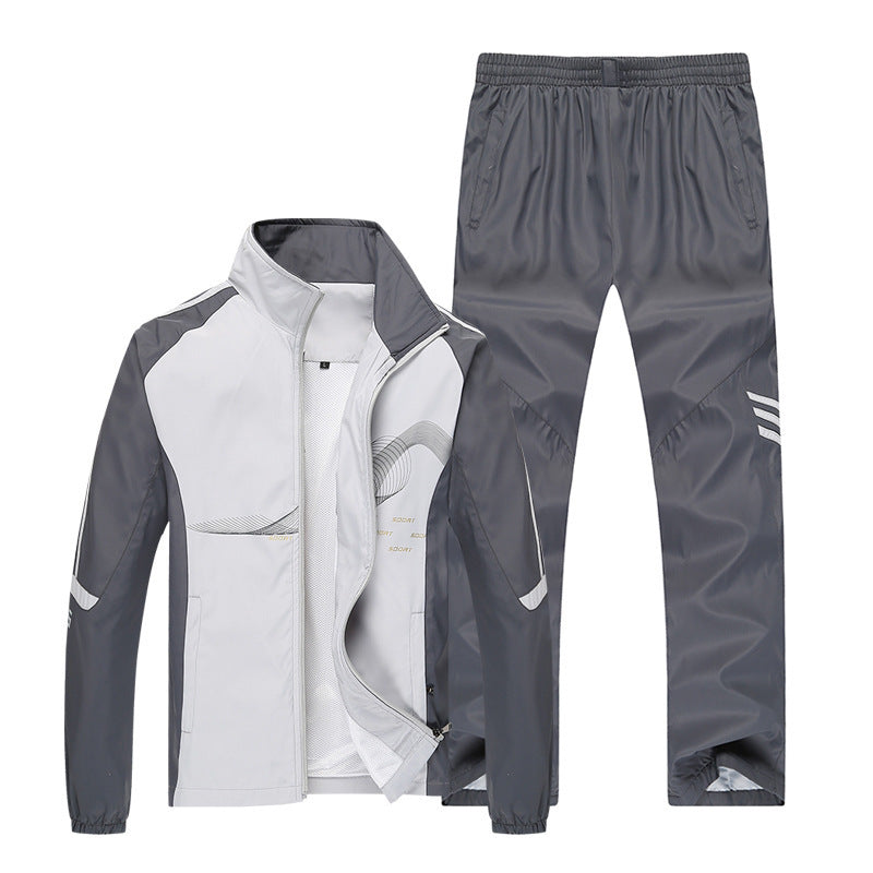 Men's Agate running sportswear, lightweight athletic shirt and shorts designed for active sports and running.