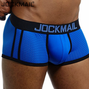 Men's JOCKMAIL boxer underwear by Agate, featuring a comfortable fit and stylish design, displayed on a model.