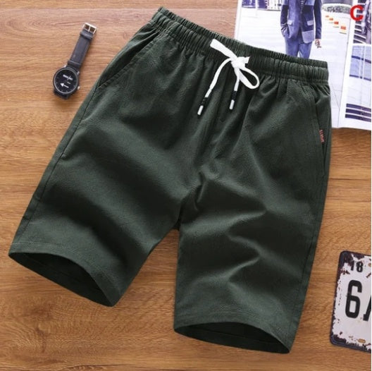 Men's summer shorts underwear by Agate, lightweight breathable fabric, comfortable fit, shown in a casual style image.