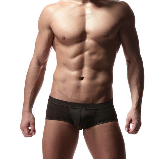 Men's cotton comfort underwear from Agate, showing a close-up of the soft, breathable fabric and waistband design.