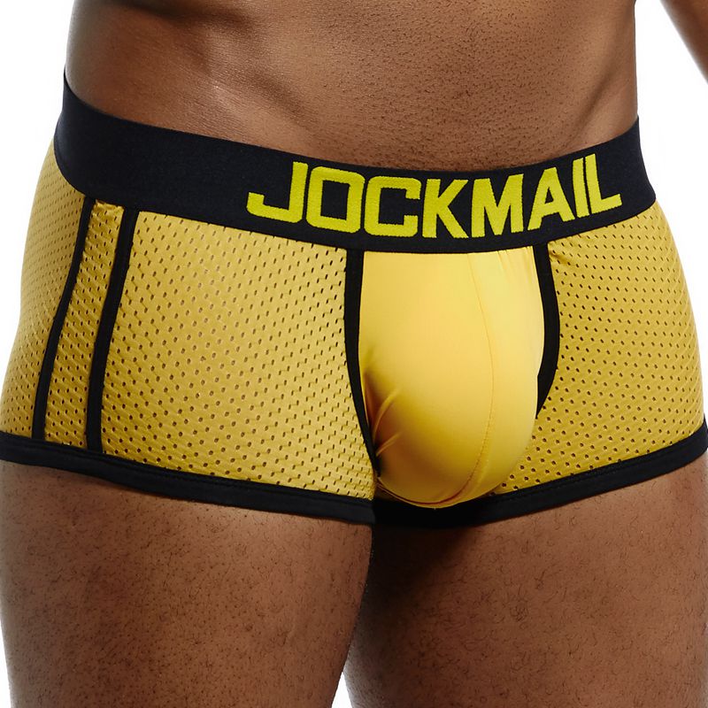 Men's JOCKMAIL Agate boxer underwear, made for comfort and fit, with a snug waistband and sleek design.