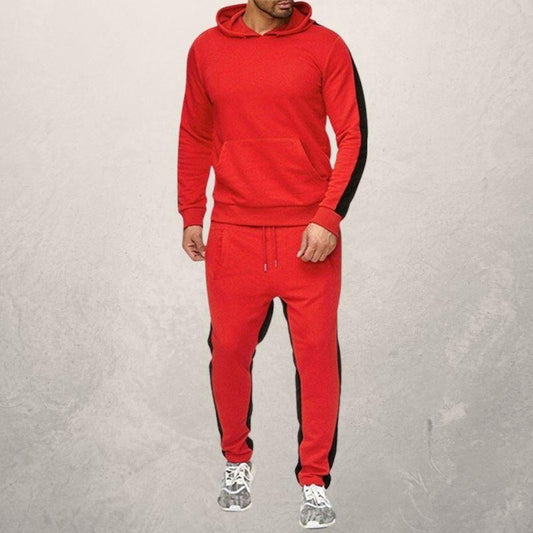 Men's Agate sportswear suit featuring athletic fabric, sporty design, and a fitted athletic style for active wear.