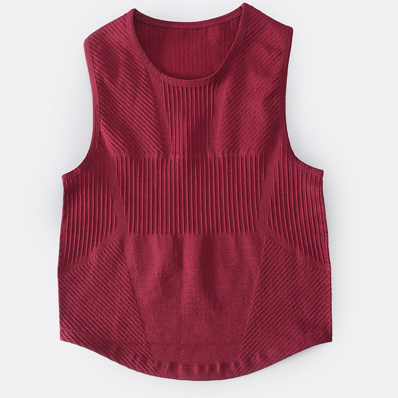 Seamless stripe high-waisted workout leggings set by Alvionz.com featuring a fitted design with bold stripe patterns.