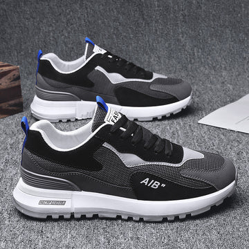 Black Agate men's golf shoes with lightweight mesh design, ideal for training and sports, featuring sporty sneaker style.