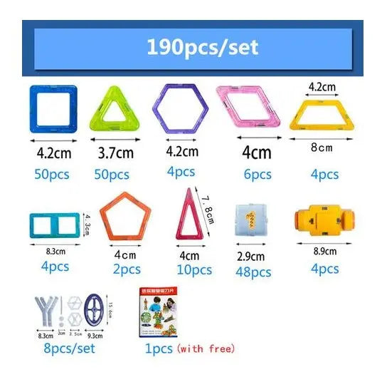 Mini Magnetic Piece Educational Toys Alvionz
