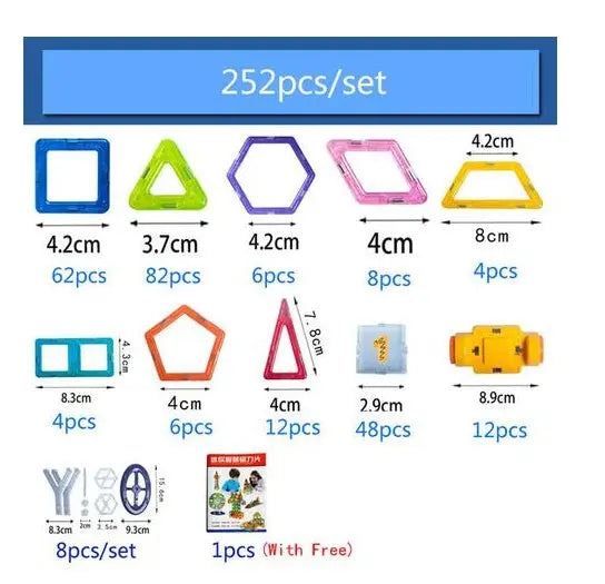 Mini Magnetic Piece Educational Toys Alvionz