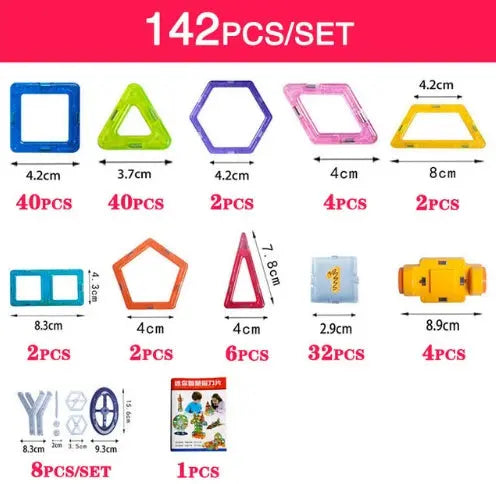 Mini Magnetic Piece Educational Toys Alvionz