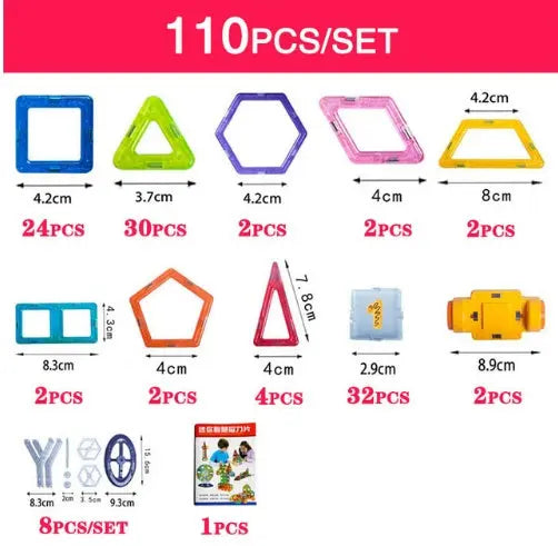 Mini Magnetic Piece Educational Toys Alvionz