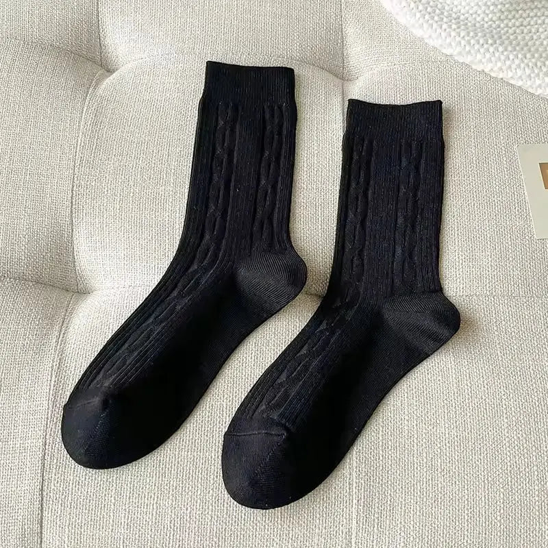 Womens Thick Warm Mid-Calf Wool Socks - Alvionz.de