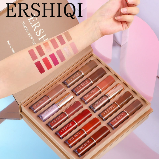 12 pcs Moisturizing Velvet Matte Lipstick Gift Box Alvionz.de