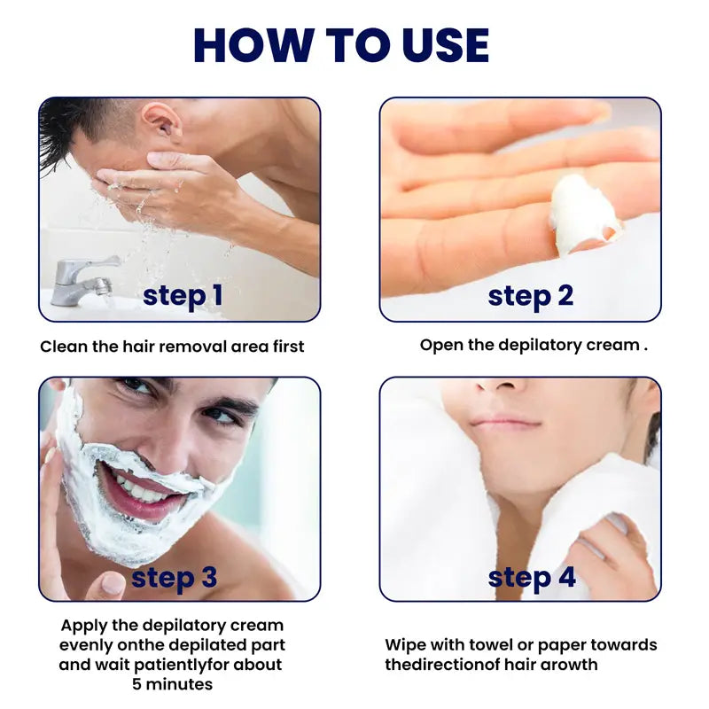 East Moon Gentle Hair Removal Cream for Men Alvionz.de