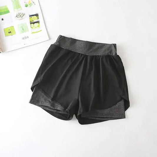 Quick-Drying High-Waist Sports Shorts for Active Wear Alvionz.de