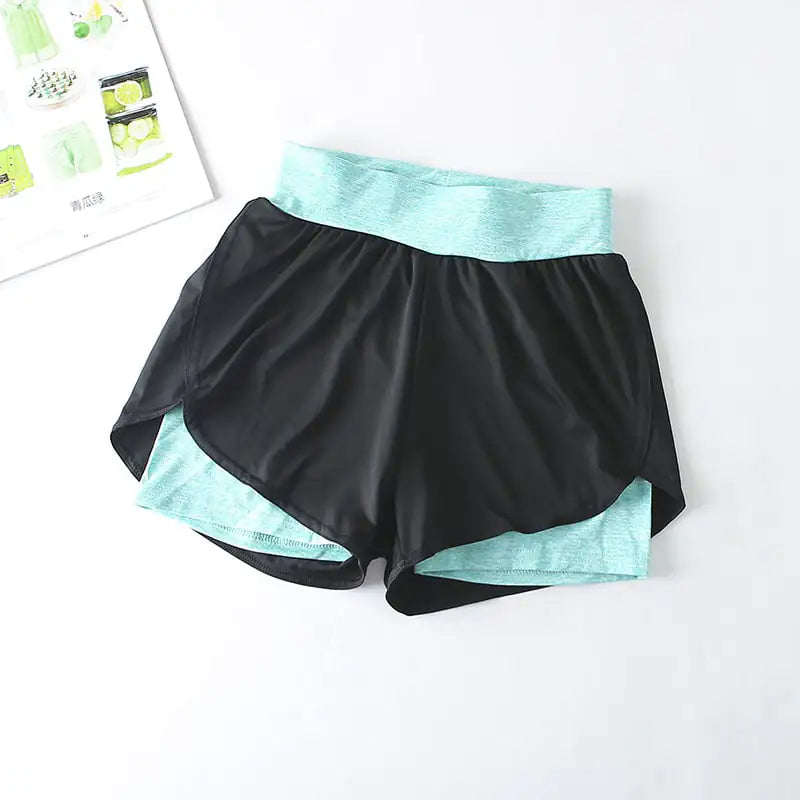 Quick-Drying High-Waist Sports Shorts for Active Wear Alvionz.de