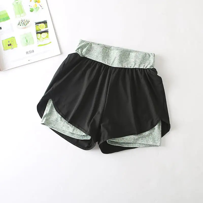 Quick-Drying High-Waist Sports Shorts for Active Wear Alvionz.de