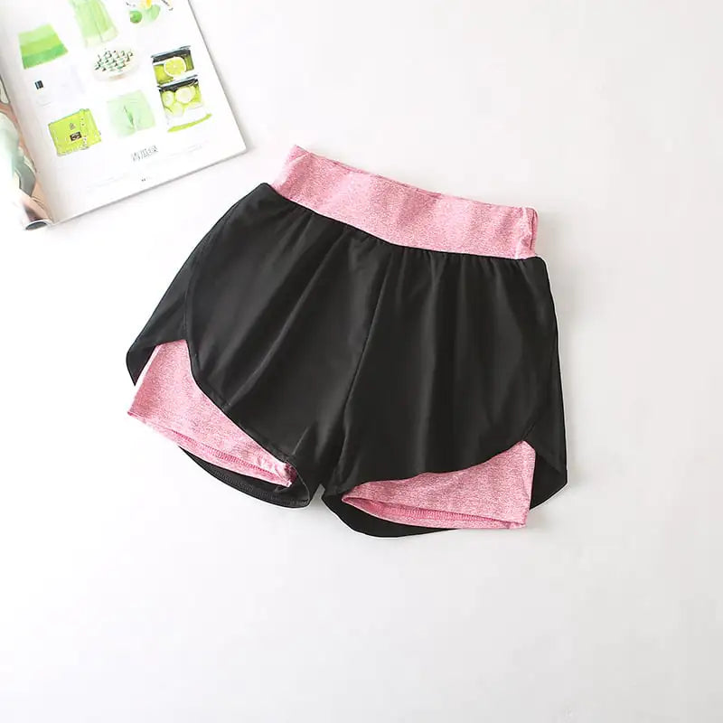 Quick-Drying High-Waist Sports Shorts for Active Wear Alvionz.de