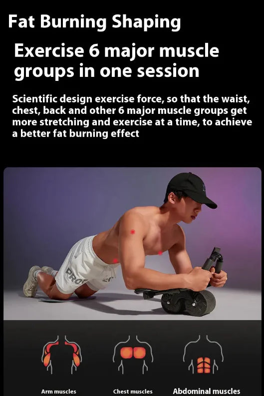 Automatic Rebound Abdominal Wheel Alvionz.de