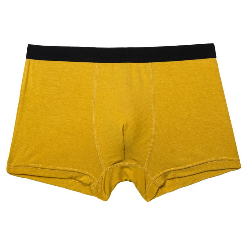 Pure Color Bamboo Fiber Men Underwear Alvionz.de