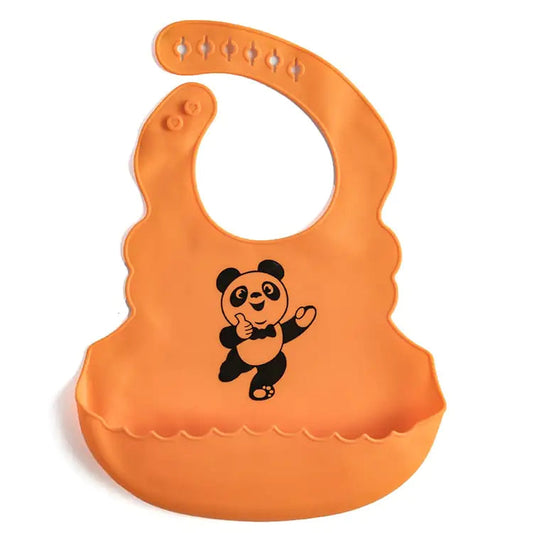 Food Grade Silicone Baby Bib with Saliva Pocket Alvionz.de