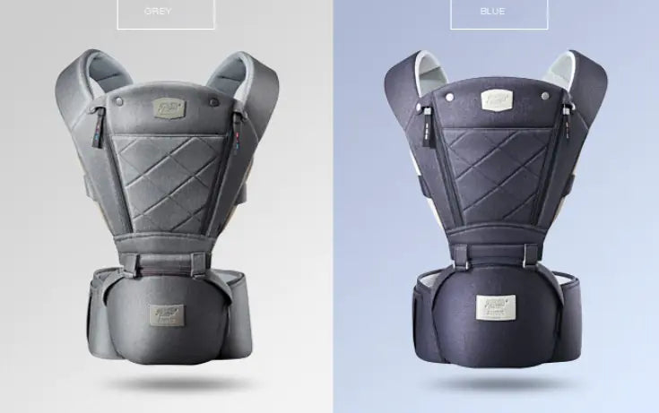 Baby Carrier with Bass Bear Hip Seat for Front Carry Alvionz.de