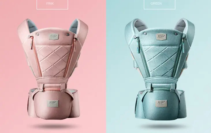 Baby Carrier with Bass Bear Hip Seat for Front Carry Alvionz.de