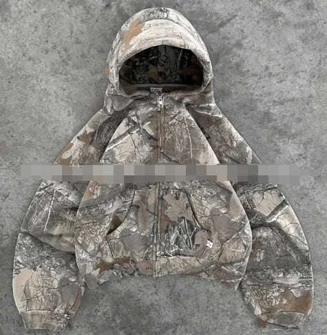 Urban Camo Retro Hoodie Alvionz.de