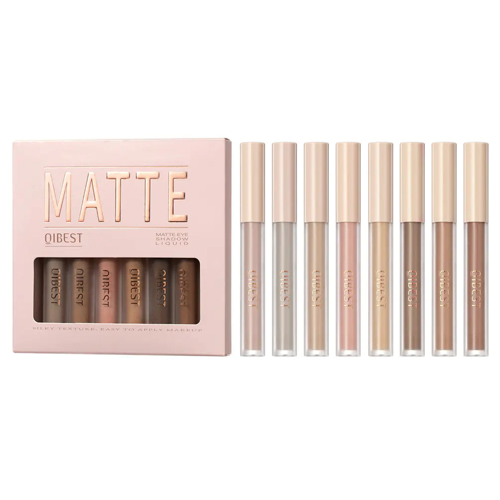 QIBEST Matte Liquid Eyeshadow and Blush Duo Set Alvionz.de