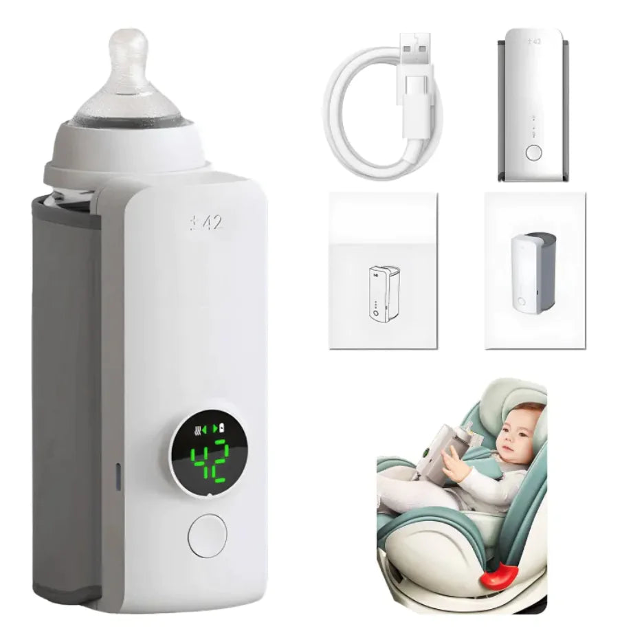 Portable Wireless Baby Bottle Warmer Alvionz.de