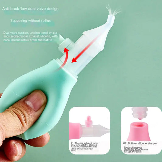 Nasal Aspirator for Infants 0-3 Months, Anti-Reflux Design Alvionz.de