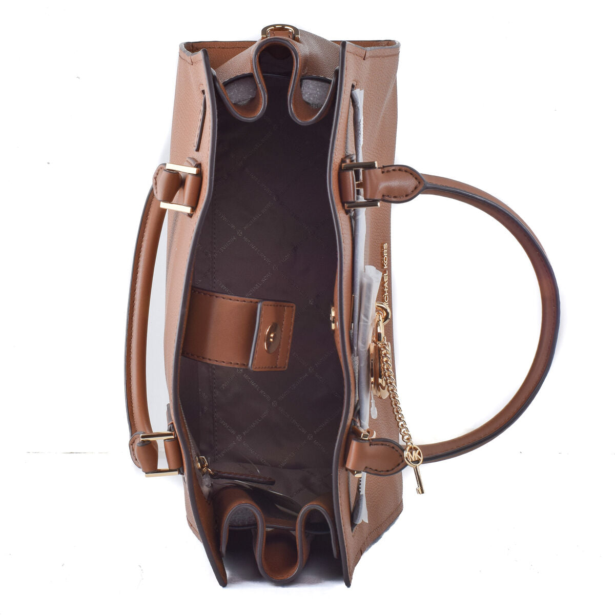 Women's Handbag Michael Kors 35T1GHMS2L-LUGGAGE Brown 33 x 16 x 23 cm - Alvionz.de