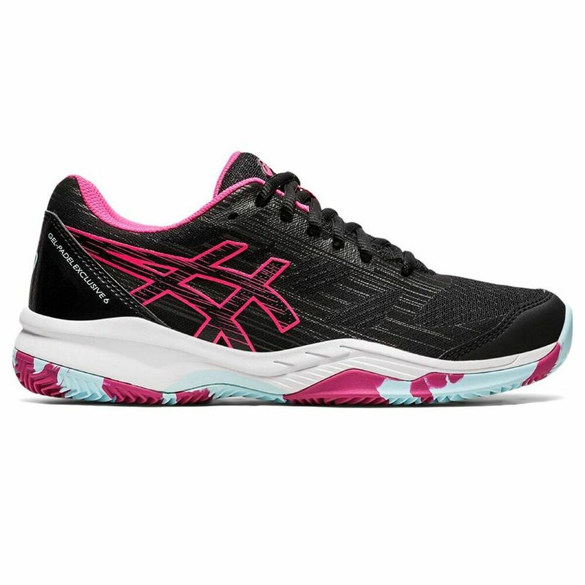 Sports Trainers for Women Asics Exclusive Gel Padel 6 Black Exclusive Bigbuy