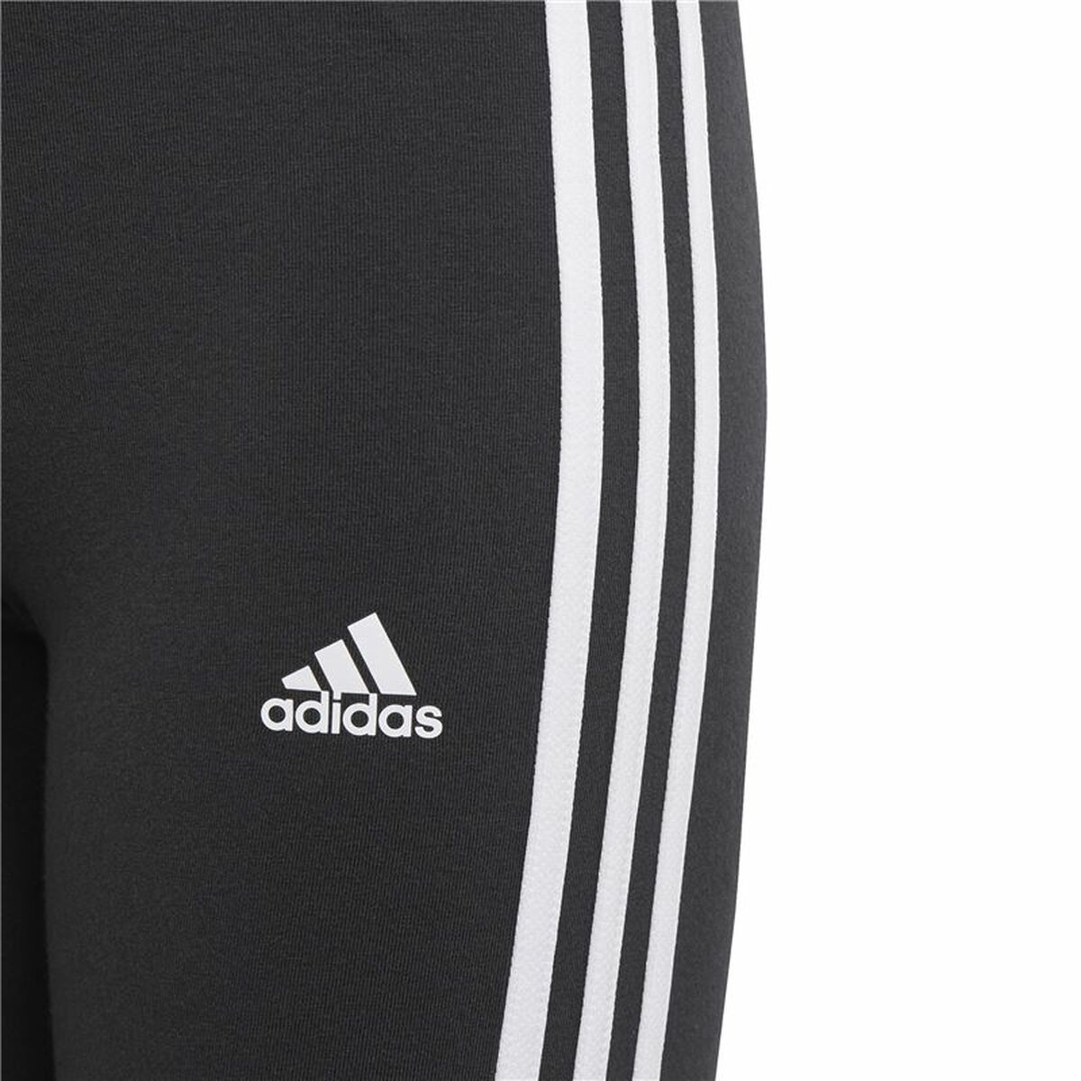 Sports Leggings Adidas Essentials 3 Stripes Black - Alvionz.de