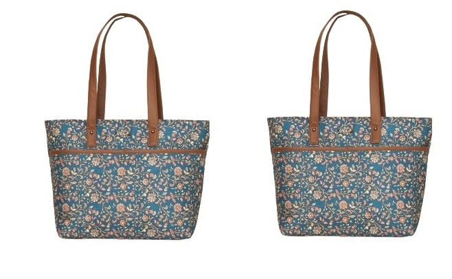 Tote Bags for Women  Ladies Stylish Shoulder Hand Bag with Zipper for Blush Coconut