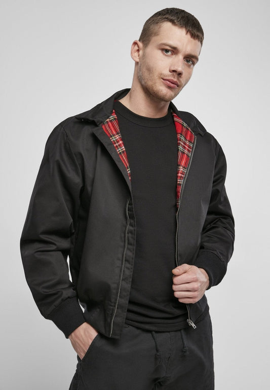 Black Callisto men's Standard Lord Canterbury jacket shown on a model, featuring a classic fit and stylish design.