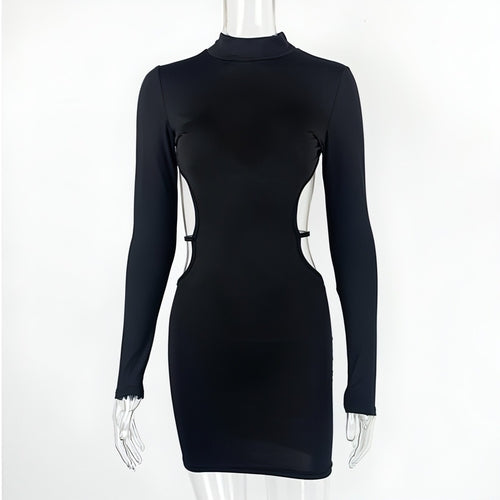 Women's Fashion Midriff Outfit Sheath Dress Carmine Juneberry