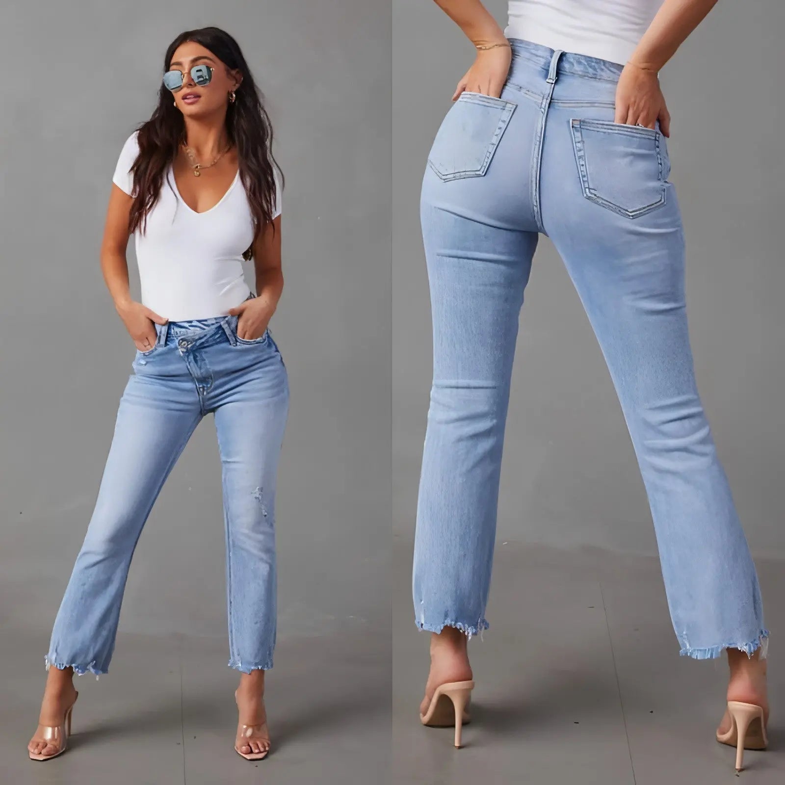 A.1 Fashion Wash Jeans For Women Carmine Juneberry