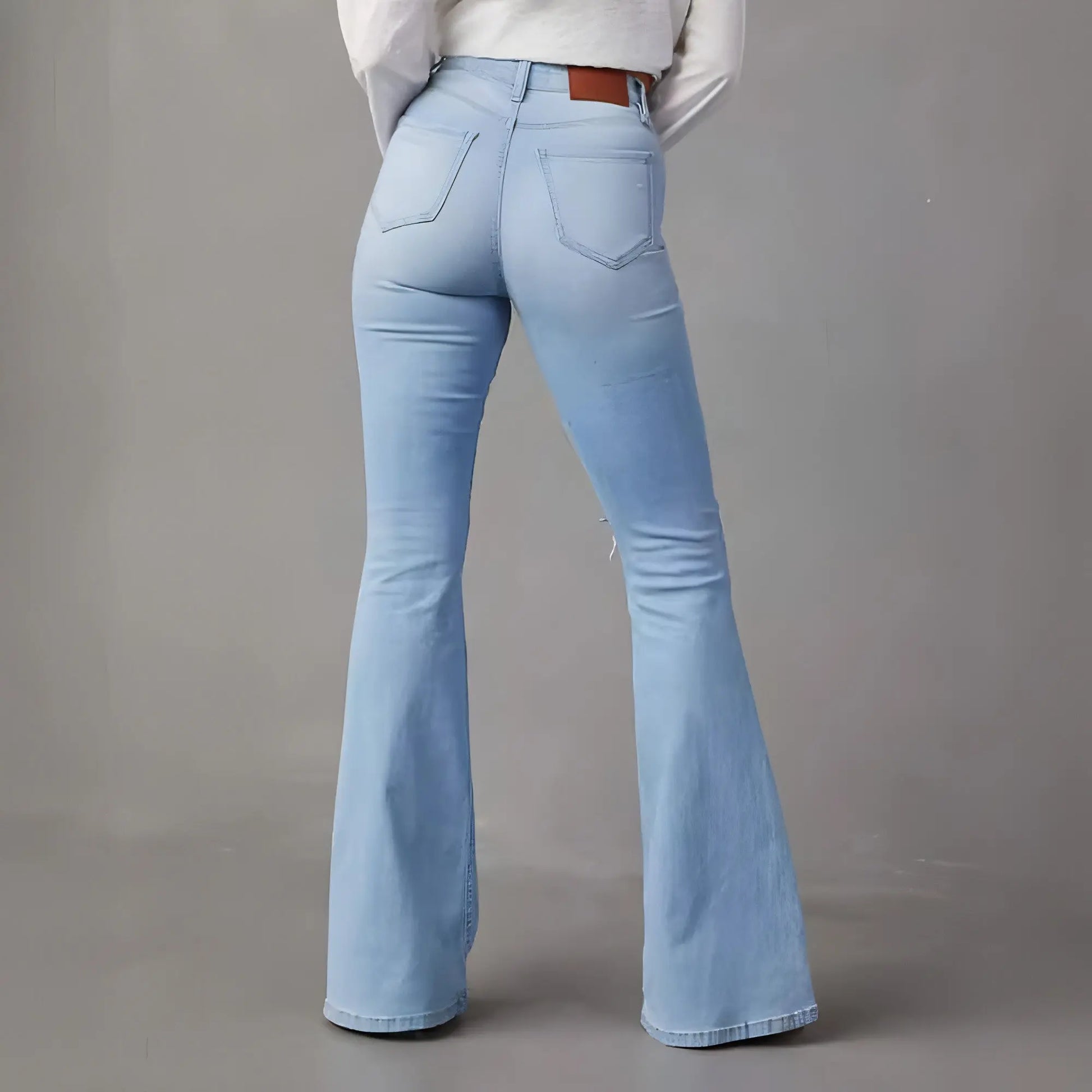 UrbanEase™ Wide-leg Jeans Women Carmine Juneberry