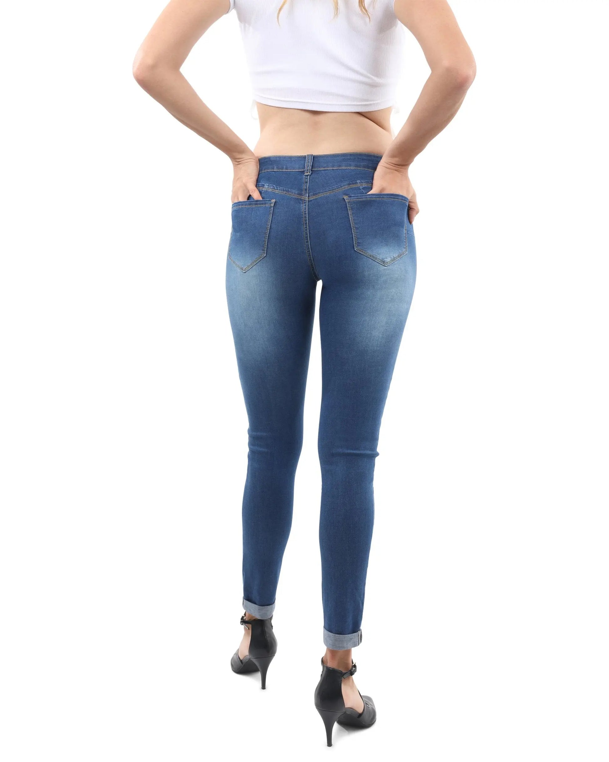 Wallace Skinny Jeans - Navy - Alvionz.de