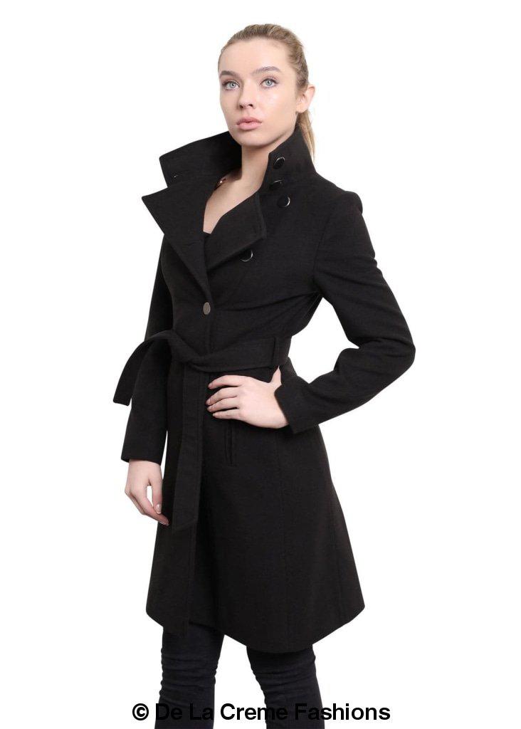 Hip Length Keep It Simple Coat Rose Eleusis
