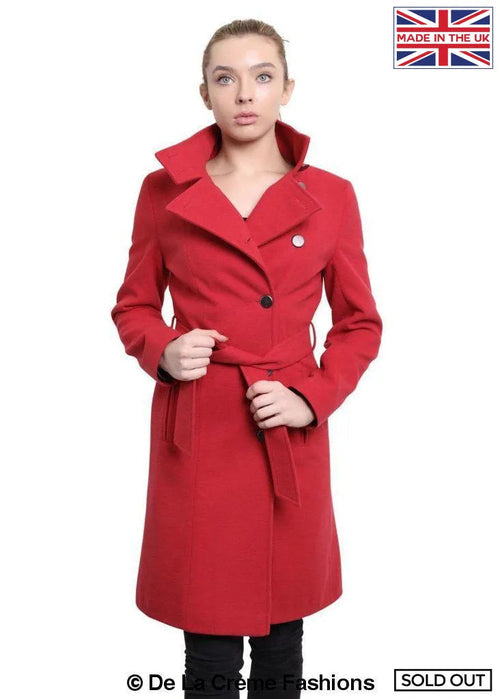 Hip Length Keep It Simple Coat Rose Eleusis