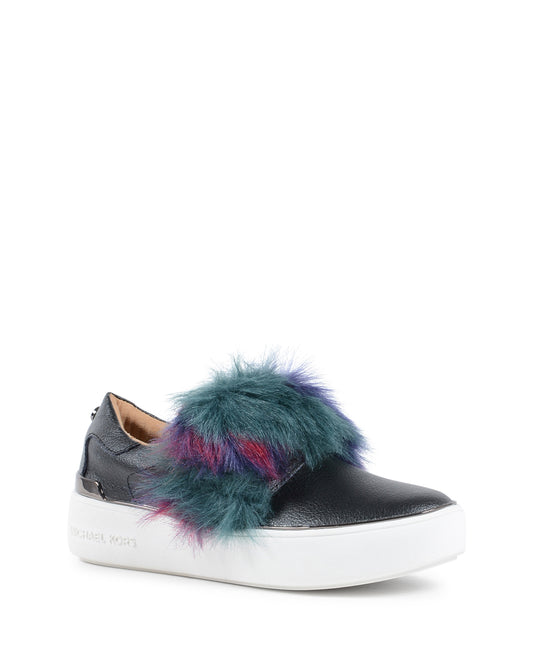 Michael Kors Girls Slip On Sneaker Black ZIA MAVEN TONE BLACK - Alvionz.de