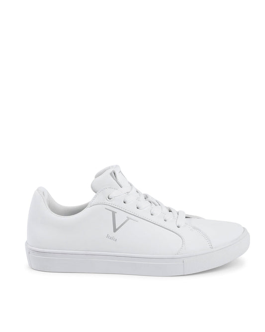 V Italia Womens Sneaker White SNK 001 W WHITE Rose Gaia