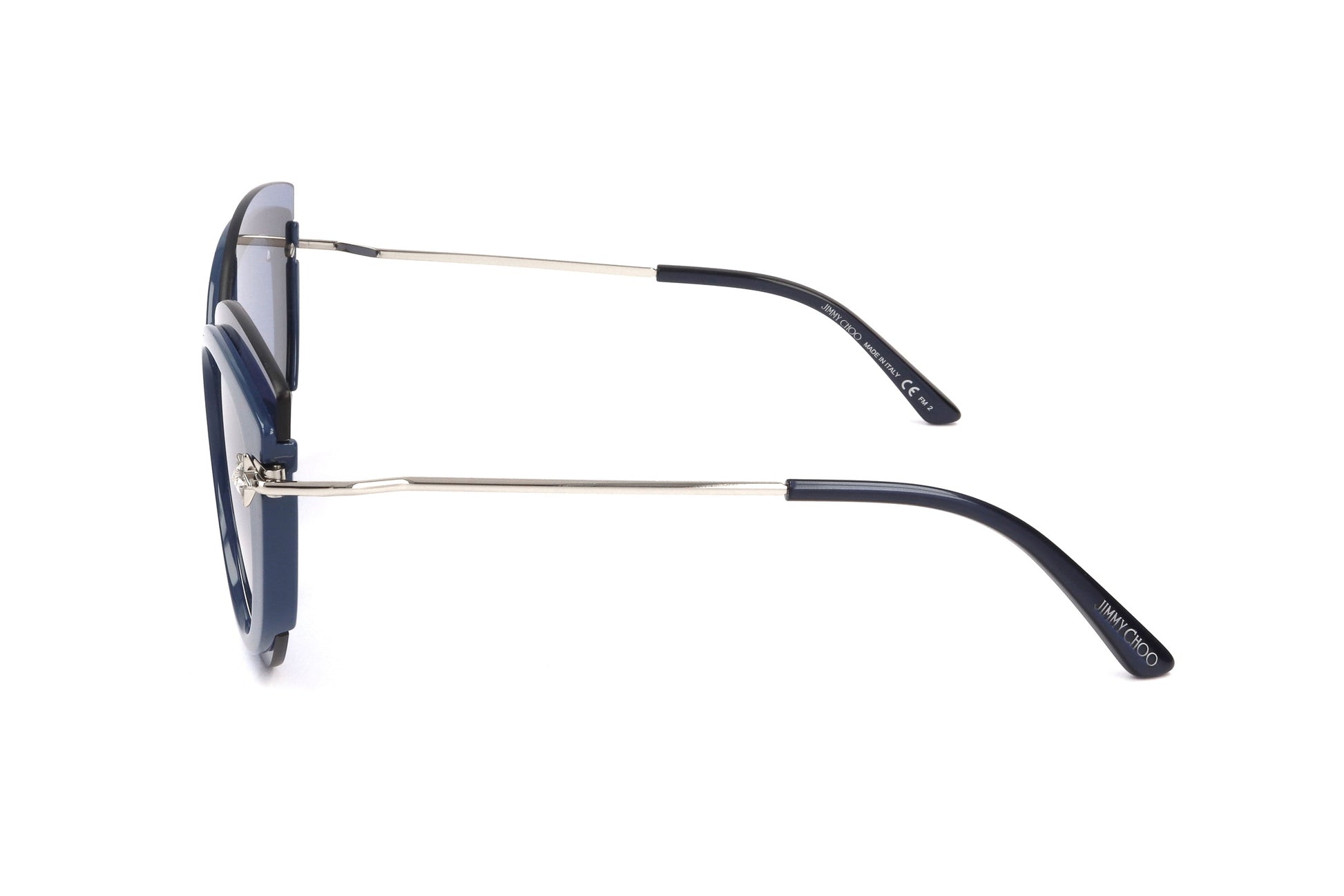 Jimmy Choo Womens Sunglasses CLEA G S PJP 99 01 150 BLUE Rose Gaia