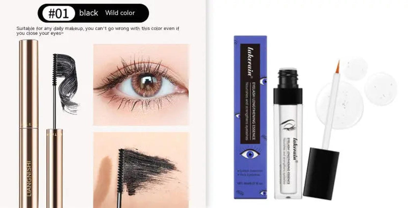 Eyelash Nourishing Liquid Nourish Hair Roots Supplementary Nutrition Deep Nourishment Repair Make Eyelashes Thick Slender Curly - Alvionz.de