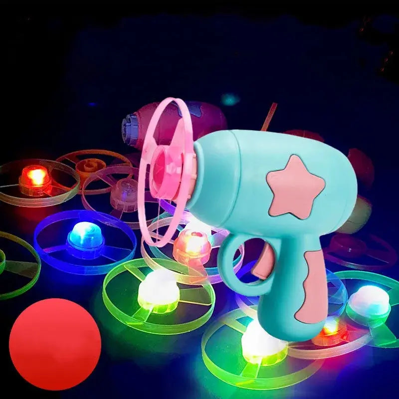 Pet Toy Dog Cat LED Light Toy Luminous Children's Party Toy Bamboo Dragonfly Toy Training Toy Pet Throw Launcher Trendsi