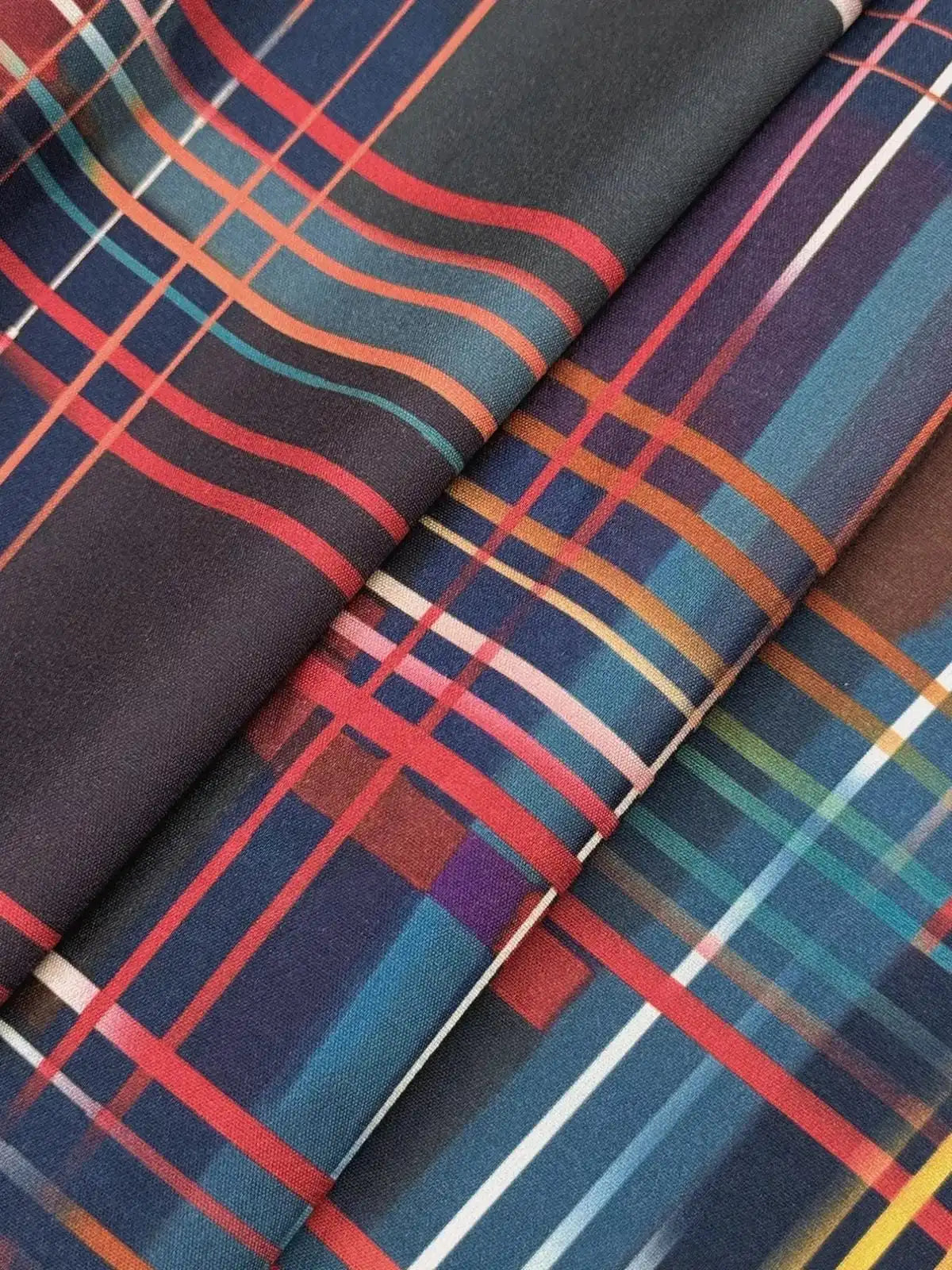 Trendsi plaid long sleeve shirt dress featuring a classic checkered pattern, button-down front, and collar for a stylish casual look.